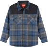 image:imageColeman Diamond Quilted Flannel Shirt Jacket  Mens Plaid Flannel Winter Jacket for Outdoor Hiking Camping and HuntingGrey
