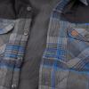 image:imageColeman Diamond Quilted Flannel Shirt Jacket  Mens Plaid Flannel Winter Jacket for Outdoor Hiking Camping and HuntingGrey