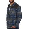 image:imageColeman Diamond Quilted Flannel Shirt Jacket  Mens Plaid Flannel Winter Jacket for Outdoor Hiking Camping and HuntingGrey