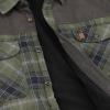 image:imageColeman Diamond Quilted Flannel Shirt Jacket  Mens Plaid Flannel Winter Jacket for Outdoor Hiking Camping and HuntingOlive Grey