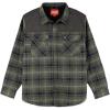 image:imageColeman Diamond Quilted Flannel Shirt Jacket  Mens Plaid Flannel Winter Jacket for Outdoor Hiking Camping and HuntingOlive Grey