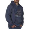image:imageColeman Graphic Double Layered Fleece HoodyIndigo Heather