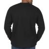 image:imageColeman LongSleeve Sherpa Lined Waffle Henley Shirts for MenBlack