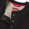 image:imageColeman LongSleeve Sherpa Lined Waffle Henley Shirts for MenBlack