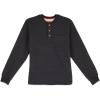 image:imageColeman LongSleeve Sherpa Lined Waffle Henley Shirts for MenBlack Heather