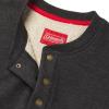 image:imageColeman LongSleeve Sherpa Lined Waffle Henley Shirts for MenBlack Heather