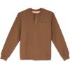image:imageColeman LongSleeve Sherpa Lined Waffle Henley Shirts for MenCopper Heather