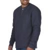 image:imageColeman LongSleeve Sherpa Lined Waffle Henley Shirts for MenIndigo Heather