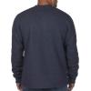 image:imageColeman LongSleeve Sherpa Lined Waffle Henley Shirts for MenIndigo Heather