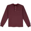 image:imageColeman LongSleeve Sherpa Lined Waffle Henley Shirts for MenPort Heather