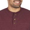 image:imageColeman LongSleeve Sherpa Lined Waffle Henley Shirts for MenPort Heather