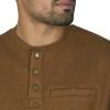 image:imageColeman LongSleeve Sherpa Lined Waffle Henley Shirts for MenWalnut Heather