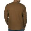 image:imageColeman LongSleeve Sherpa Lined Waffle Henley Shirts for MenWalnut Heather