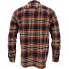 image:imageColeman Mens LongSleeve Flannel Shirt Midweight Western Plaid ButtonDown BlueGrey MediumRustNavy