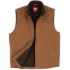 image:imageColeman Microfiber Quilted Vest With Sherpa Collar XX Large RustCopperBrown Sherpa