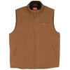 image:imageColeman Microfiber Quilted Vest With Sherpa Collar XX Large RustCopperBrown Sherpa
