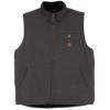 image:imageColeman Microfiber Quilted Vest With Sherpa Collar XX Large RustRavenBlack Sherpa