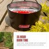image:imageColeman Outdoor Citronella Candle 3Wick Decorative Tin Bucket Candle for Patio Backyard Camping and Outdoor Use Up to 35 Hours Burn Time 20oz20oz