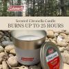 image:imageColeman Outdoor Citronella Candle DecorativeWhite