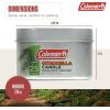 image:imageColeman Pine Scent Citronella Candle with Wooden Crackle Wick  6 oz6 oz