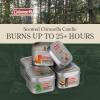 image:imageColeman Pine and Campfire Scented 6oz Citronella Candles with Wooden Crackle Wick Packs of 6Pine  Campfire