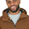 image:imageColeman Polar Mens Fleece Lined Workwear FullZip Sweatshirt with Hood Perfect Hoodie For The OutdoorsCopper