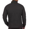 image:imageColeman Quarter Zip Sherpa Henley Long Sleeve Shirt For Men Black Heather MediumBlack Heather