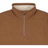 image:imageColeman Quarter Zip Sherpa Henley Long Sleeve Shirt For Men Black Heather MediumCopper Heather