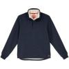 image:imageColeman Quarter Zip Sherpa Henley Long Sleeve Shirt For Men Black Heather MediumIndigo Heather