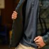 image:imageColeman Sherpa Lined Yukon Flannel Shirt Jackets with Corduroy Trim RedCharcoal LargeGreyOlive