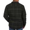 image:imageColeman Sherpa Lined Yukon Flannel Shirt Jackets with Corduroy Trim RedCharcoal LargeOlive