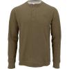 image:imageColeman LongSleeve Waffle Thermal Henley Shirts for MenSmokey Olive Heather
