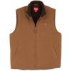 image:imageColeman Microfiber Quilted Vest With Sherpa Collar XX Large RustCopperBrown Sherpa