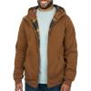 image:imageColeman Polar Mens Fleece Lined Workwear FullZip Sweatshirt with Hood Perfect Hoodie For The OutdoorsCopper