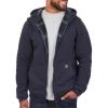 image:imageColeman Polar Mens Fleece Lined Workwear FullZip Sweatshirt with Hood Perfect Hoodie For The OutdoorsNavy