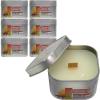 image:imageColeman Scented Outdoor Citronella Candle with Wooden Crackle Wick Campfire Scent 6 oz Pack of 6Campfire