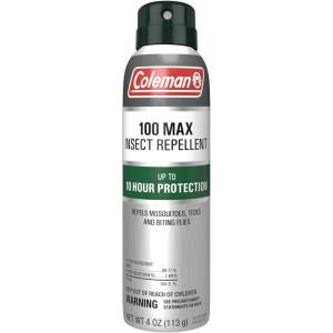 image:imageColeman 100 Max 100 DEET Insect Repellent Spray  4 oz
