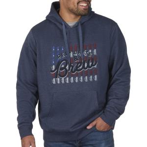 image:imageColeman Graphic Double Layered Fleece HoodyIndigo Heather