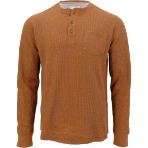 image:imageColeman LongSleeve Waffle Thermal Henley Shirts for MenCopper Heather