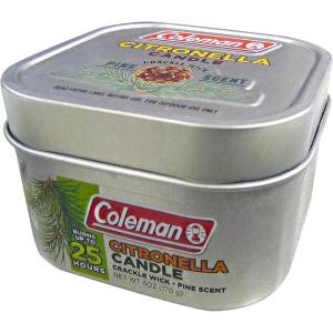 image:imageColeman Pine Scent Citronella Candle with Wooden Crackle Wick  6 oz6 oz