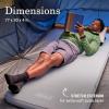 image:imageColeman Cloudland SelfInflating Sleeping Pad Insulating Foam with Extra Thick DesignContains Pfas