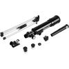 image:imageColeman 360x50 Refractor Telescope Kit with HeavyDuty Carrying Case C36050  Crimson RedDeep Space Black