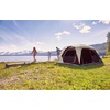 image:imageColeman Skylodge Camping Tent 81012 Person Weatherproof Family Tent with Convertible Screen Room ColorCoded Poles Room Divider Rainfly and Storage Pockets Fits Multiple QueenSized Airbeds8person