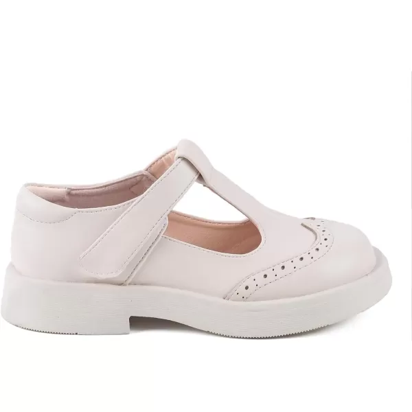 ADAMUMU Girls Dress Shoes Cute Bow Mary Jane Shoes Ballerina Flats with Satin Ankle Tie,Flower Girls for Wedding Sparkly Birthday Party or School Daily Dress Up