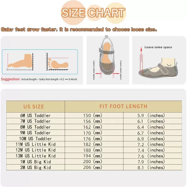 ADAMUMU Girls Dress Up Shoes Sparkly Shoes for Girls Princess Mary Jane School Uniform Dress Shoes in Performance, Prom and Graduation for Toddler/Little/Big Kids