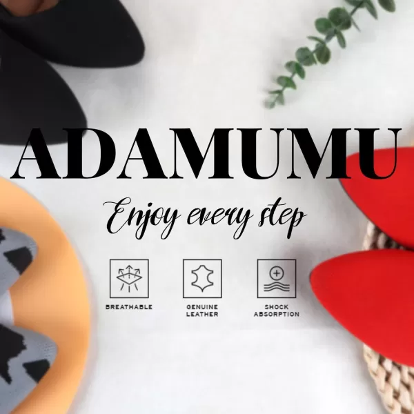 ADAMUMU Women's Ballet Flats for Pointed Toe Shoes Slip On Casual Mesh Flats Shoes