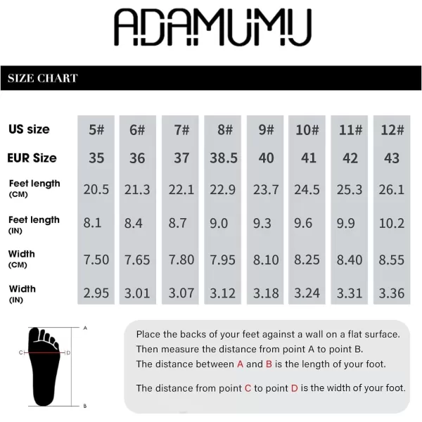 ADAMUMU Women's Ballet Flats for Pointed Toe Shoes Slip On Casual Mesh Flats Shoes