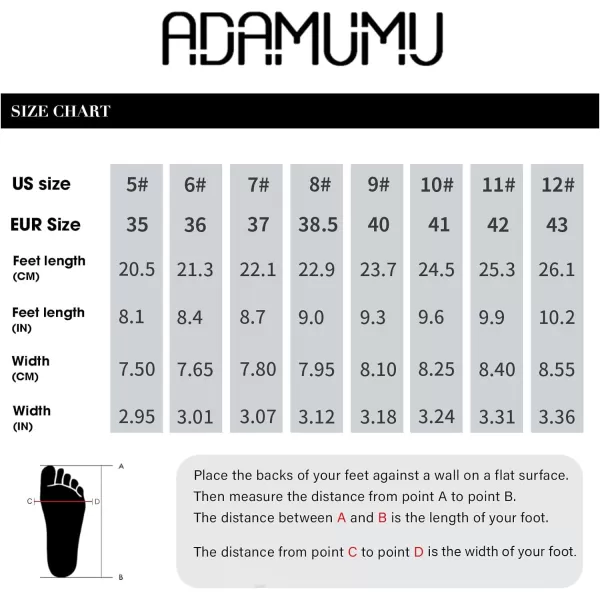 ADAMUMU Women's Ballet Flats for Pointed Toe Shoes Slip On Casual Mesh Flats Shoes