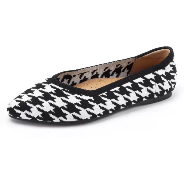 ADAMUMU Women's Ballet Flats for Pointed Toe Shoes Slip On Casual Mesh Flats Shoes