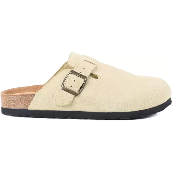 imageADAMUMU Clogs for Womens Suede ClogsTaupe